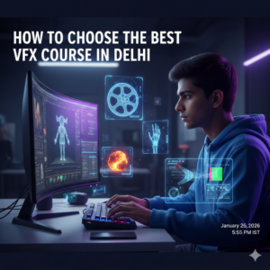 Read more about the article Best VFX Course in Delhi: How to Choose the Best Institute
